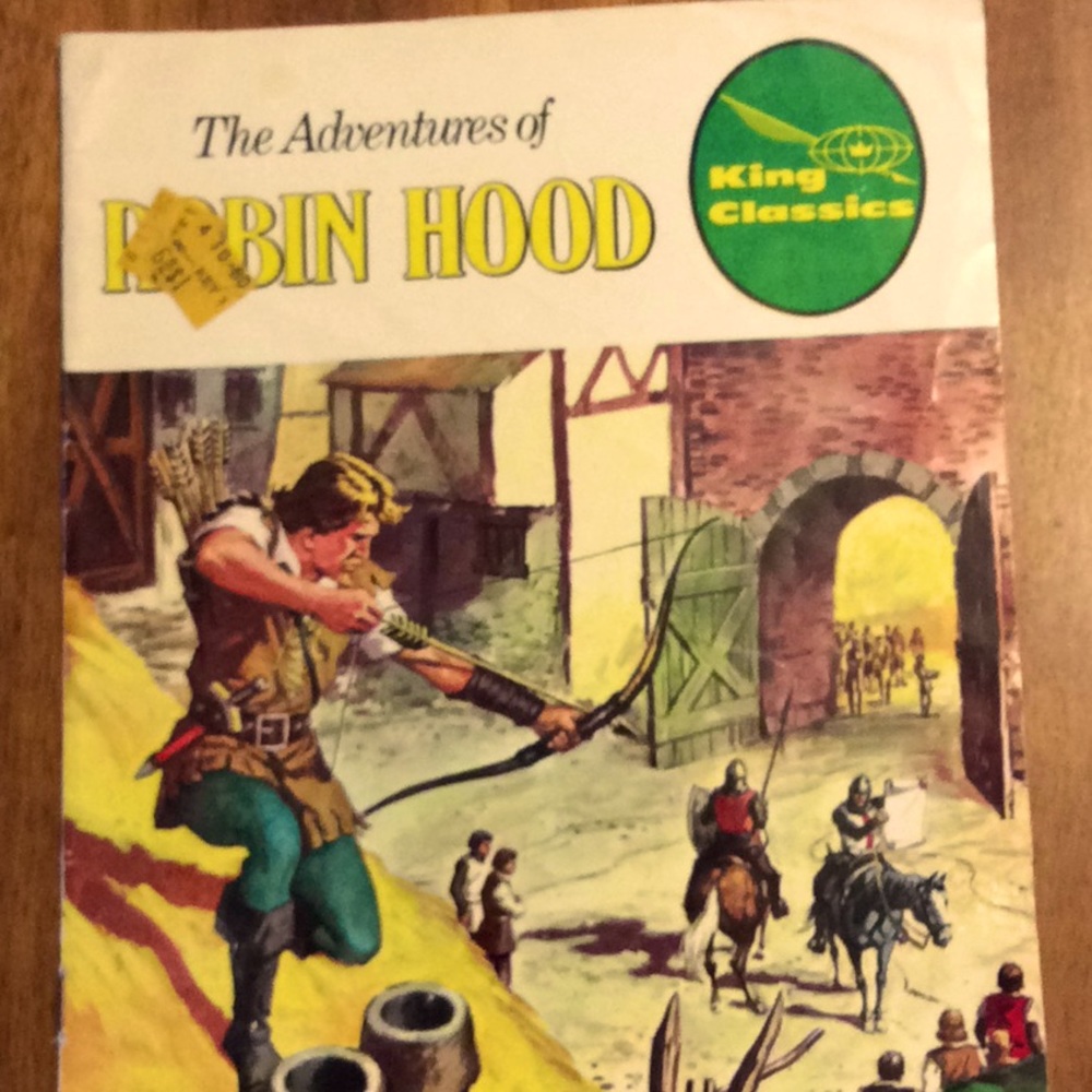 Vtg The Adventures of Robin Hood #4, 1979. #2 prt.